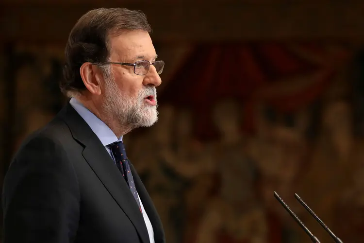 O PSOE precisa de pelo menos 176 votos para a aprovação da monção de censura contra Rajoy (Sergio Perez/Reuters)