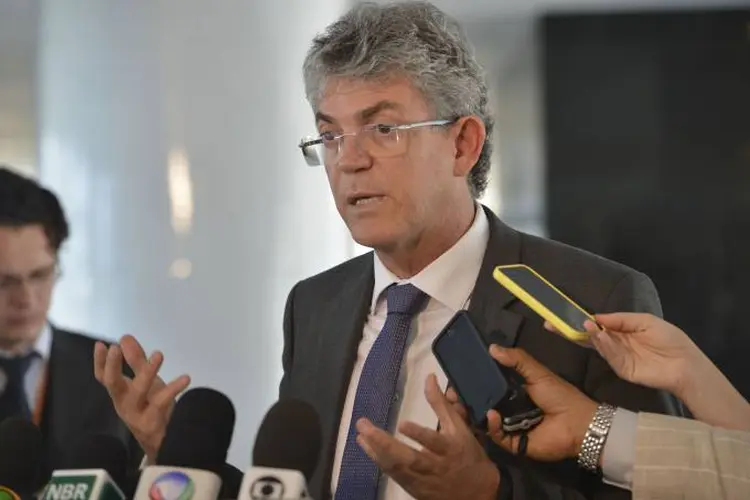 Ricardo Coutinho: ex-governador da Paraíba é acusado de chefiar organização que desviou R$ 134 milhões da saúde e da educação (José Cruz/Agência Brasil)