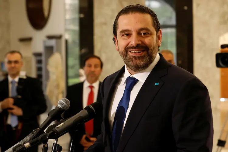 Hariri: o primeiro-ministro recebeu o apoio de 111 dos 128 deputados da Câmara (Dalati Nohra/Reuters)