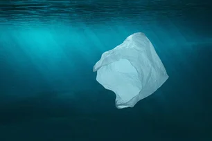 Imagem referente à matéria: Pesquisadores japoneses criam plástico que se dissolve em água salgada; entenda