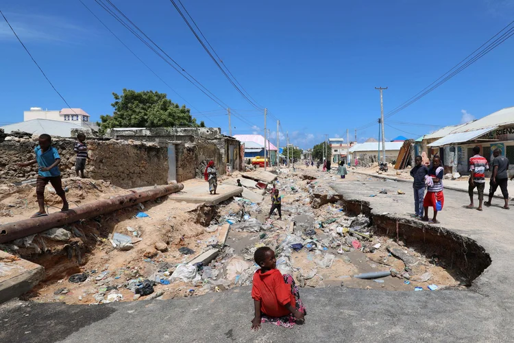 Somália: É a maior tempestade que impactou na região em anos, afirmou o diretor regional do NRC (Feisal Omar/Reuters)