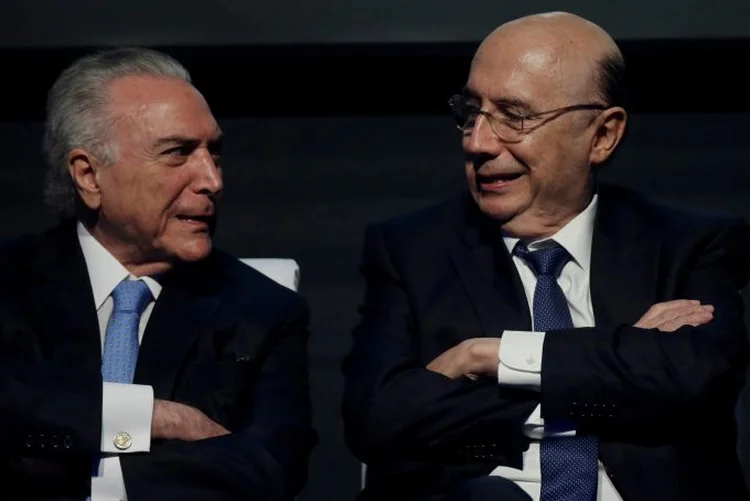 TEMER E MEIRELLES: Nesta terça-feira, o atual presidente deve abrir caminho ao ex-ministro e retirar definitivamente da mesa sua pré-candidatura à Presidência / Ueslei Marcelino/ Reuters