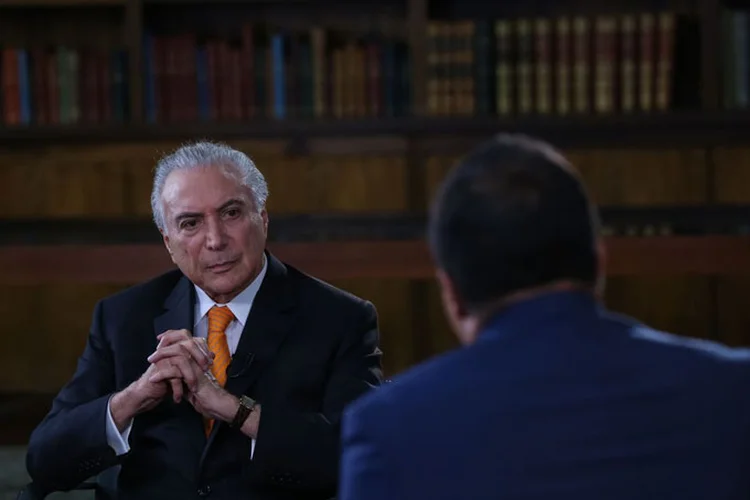 Temer: Para o presidente, os números que indicam aumento de homicídios e chacinas podem ser um reflexo da reação à intervenção (Marcos Corrêa/PR/Agência Brasil)