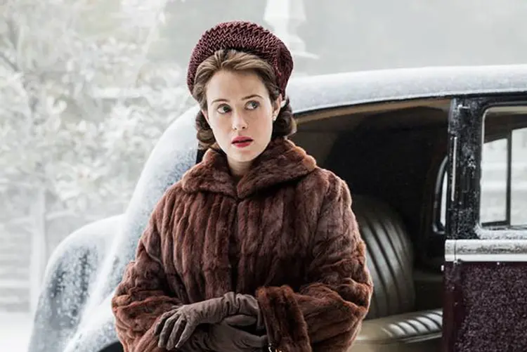 Claire Foy: a atriz recebia cerca de 29 mil libras a menos que seu colega de elenco Matt Smith (The Crown/Divulgação)