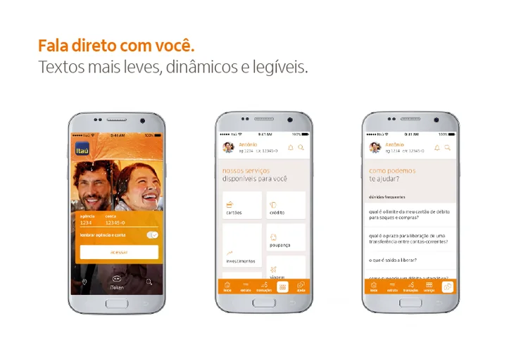 Itaú: banco lança tipografia própria  (Itaú/Divulgação)