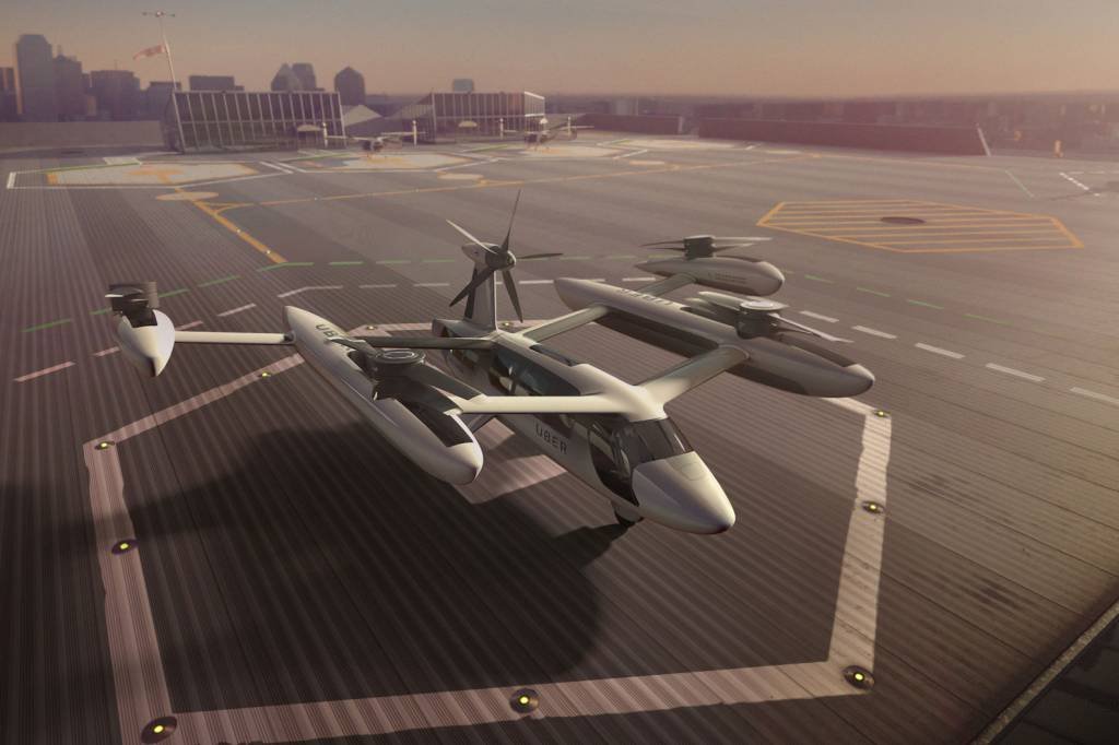 Uber se alia a Exército dos EUA para testar tecnologia para carro voador