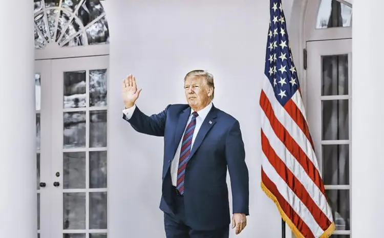 O presidente dos EUA, Donald Trump (Carlos Barria/Reuters)
