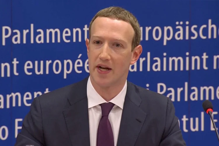 Marz Zuckerberg se desculpa no Parlamento Europeu por vazamento de dados  (ReutersTV/Reuters)