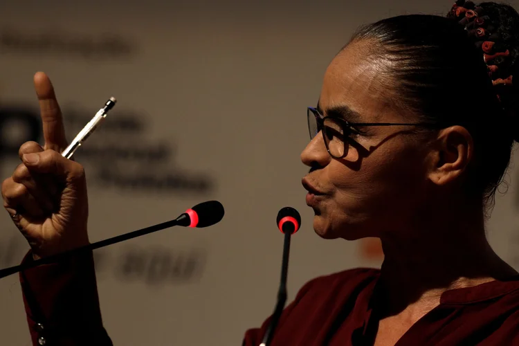 Marina Silva: pré-candidata à Presidência da Rede afirmou nesta quarta-feira, 25, que discordou do apoio de seu partido à candidatura do senador Romário (Podemos) no RJ (Ricardo Moraes/Reuters)