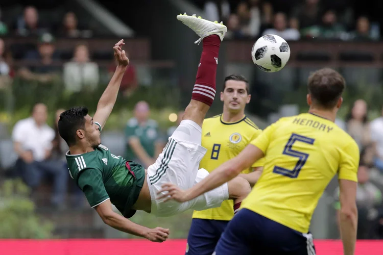 Amistoso entre México e Escócia: torcedor morreu no estádio (Henry Romero/Reuters)