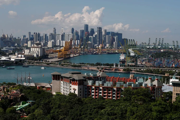 Espaço aéreo de Singapura ficará restrito durante a cúpula entre Estados Unidos e Coreia do Norte agendada para a semana que vem (Edgar Su/Reuters)