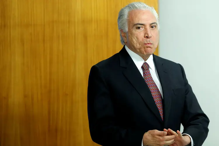 Michel Temer: presidente aceitou a demissão de ex-ministro do Trabalho (Adriano Machado/Reuters)