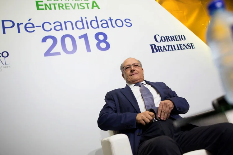 Ex-governador de São Paulo Geraldo Alckmin (PSDB) afirmou nesta quarta-feira que vai fazer uma reforma da Previdência logo "de cara" se chegar ao Palácio do Planalto (Adriano Machado/Reuters)