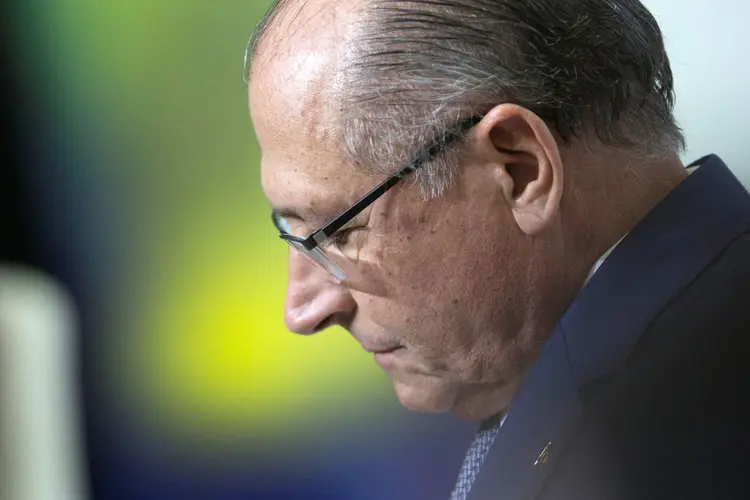 Fiador da candidatura de Geraldo Alckmin à Presidência da República, o Centrão já discute nos bastidores como será um eventual segundo turno da disputa sem o tucano (Adriano Machado/Reuters)