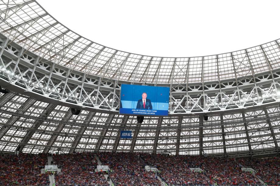 Abertura da Copa do Mundo 2018