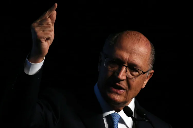 Geraldo Alckmin: presidente do PTB alegou que candidato tucano defende mesmas medidas que a sigla, como menos impostos e gastos públicos (Paulo Whitaker/Reuters)