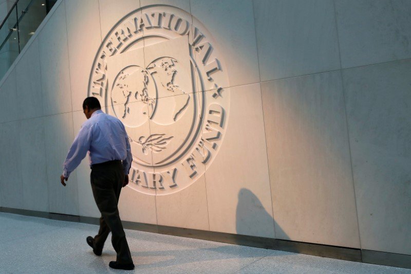 Sede do FMI em Washington: instituição era entusiasta do receituário (Yuri Gripas/Reuters)