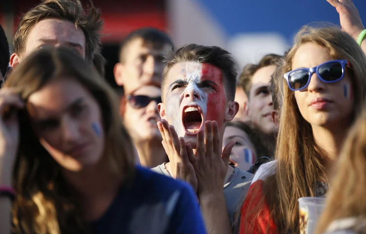 França se tornou a terceira seleção garantida com antecipação nas oitavas de final da Copa ao derrotar o Peru nesta quinta-feira, em Ecaterimburgo (Gleb Garanich/Reuters)