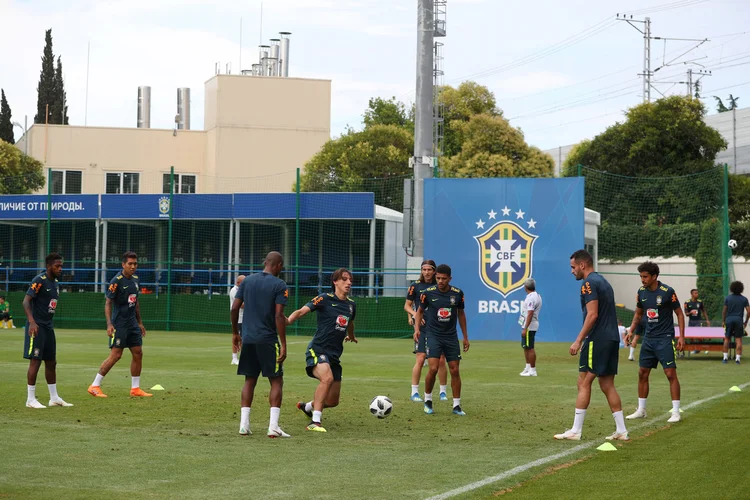 Seleção: Brasil lidera o grupo E, com quatro pontos (Hannah Mckay/Reuters)