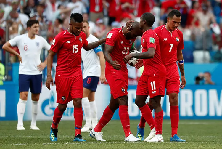 Panamá: no último jogo contra a Inglaterra, time panamenho perdeu de 6 a 1 (Murad Sezer/Reuters)