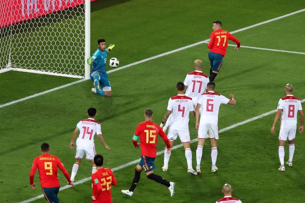 Isco é eleito o melhor jogador do empate entre Espanha x Marrocos