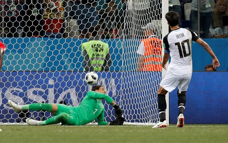 Copa do Mundo: jogo acabou em 2 a 1 para a Suíça (Matthew Childs/Reuters)
