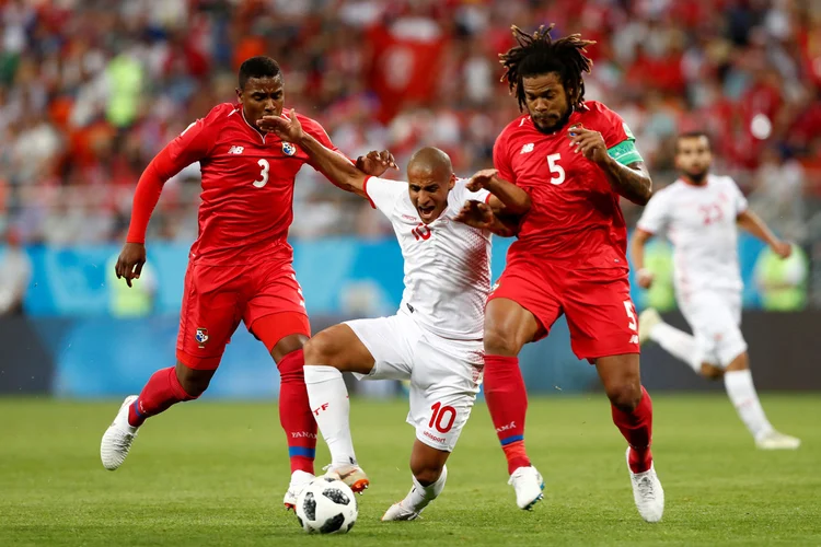 Copa do Mundo: jogo marcou a despedida do Panamá e da Tunísia do mundial (Murad Sezer/Reuters)