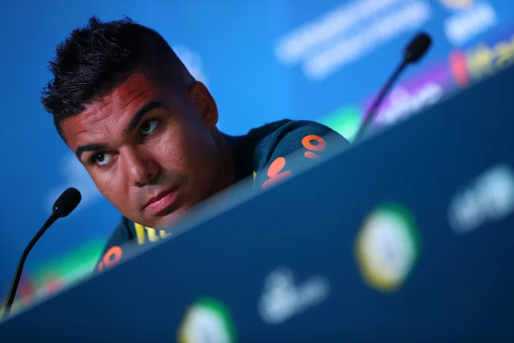 Casemiro: Brasil entra em campo na segunda pela 2ª rodada do Grupo G. (Hannah McKay/Reuters)