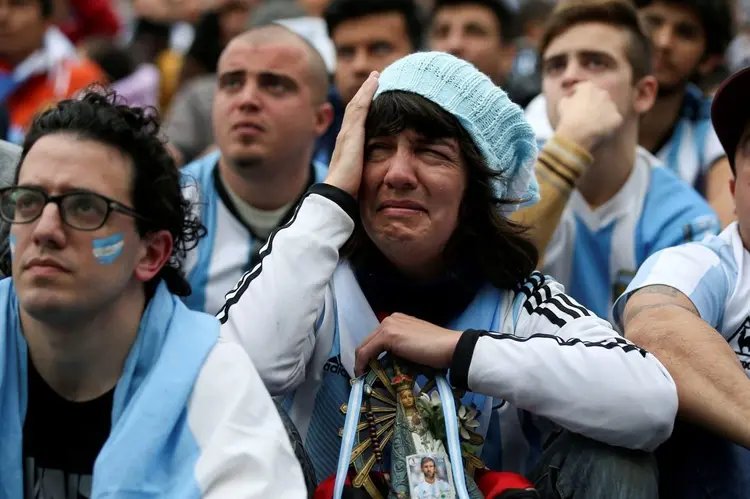 Argentina: a queda pode significar a despedida de uma geração (Agustin Marcarian/Reuters)