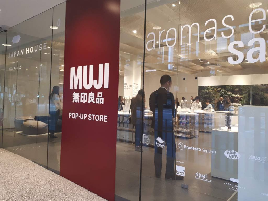 Visitamos a loja pop-up da Muji, que abre hoje em SP
