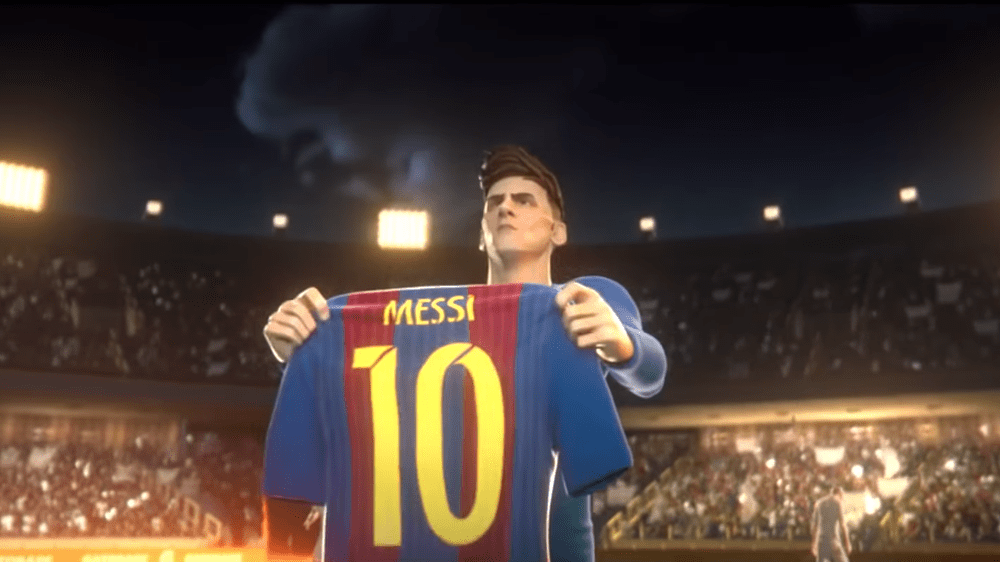 Animação da Gatorade traz Messi sonhando com a vitória da Copa