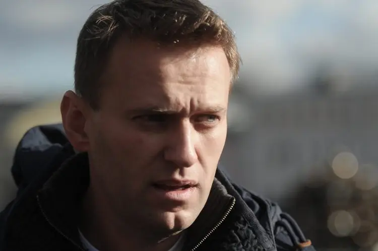 Navalni: o protesto, sob o lema "Não é nosso czar!", em clara referência a Putin, aconteceu dois dias antes da posse do presidente, que em março foi reeleito para um novo mandato de seis anos (Reprodução/Wikimedia Commons)