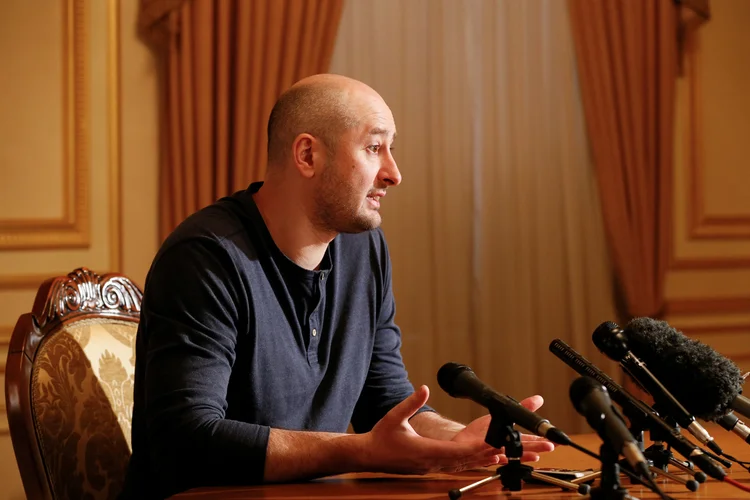 Jornalista russo Arkady Babchenko: crítico de Putin deixou a Rússia após ameaças de morte (Valentyn Ogirenko/Reuters)