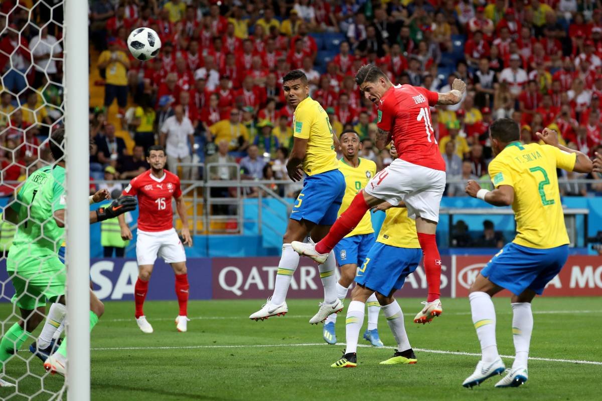 Brasil vence a Suíça em jogo difícil pela primeira vez em copa e