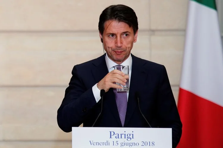 Conte: primeiro-ministro italiano se reúne com Merkel para discutir imigração e economia (Francois Mori/Reuters)