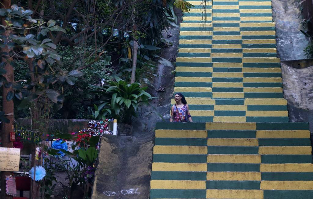 Escada no Rio de Janeiro: mobilidade social melhorou nas últimas décadas (Sérgio Moraes/Reuters)