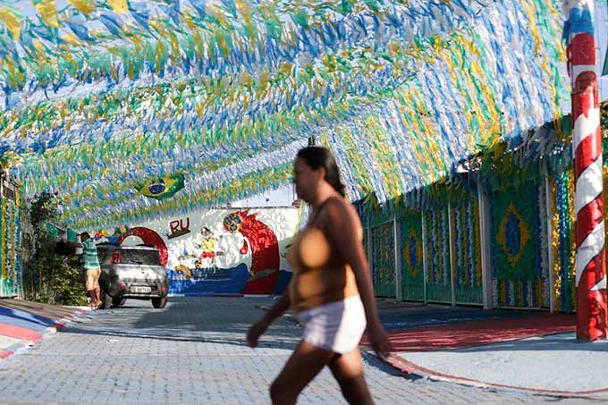 Torcida acredita em vitória do Brasil, mas sem muita euforia