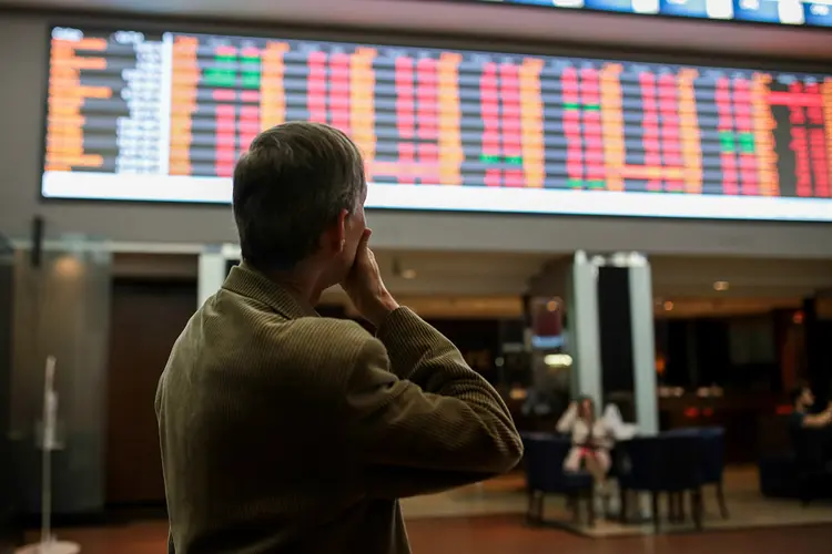 Bovespa: bolsa de valores é afetada por escândalo com a Huawei (Patricia Monteiro/Bloomberg)