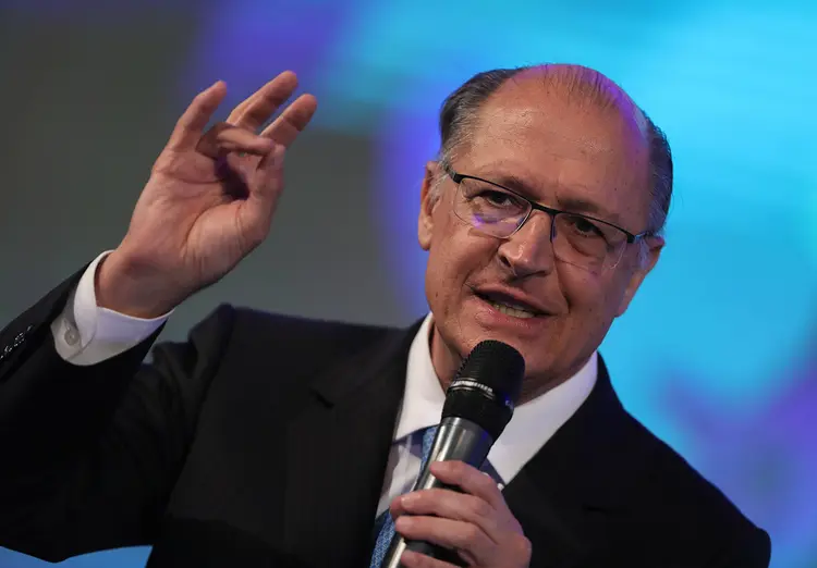 Geraldo Alckmin: "A gente tem que entender que [o governo Temer] é um governo de transição.  (Sergio Lima/Bloomberg)