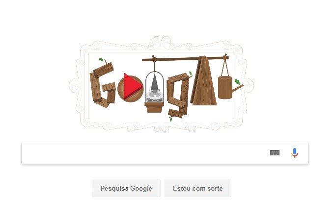 Google relembra Anões de Jardim nos jogos conhecidos do Google Doodle