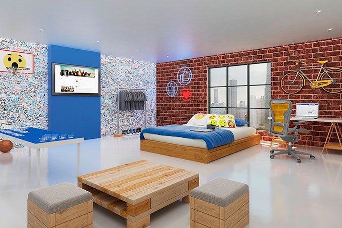 6 quartos com decorações inspiradas nas gigantes da tecnologia