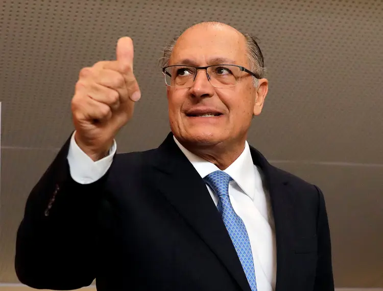 O ex-governador de São Paulo, Geraldo Alckmin: declaração incomodou os dirigentes do Solidariedade (Paulo Whitaker/Reuters)