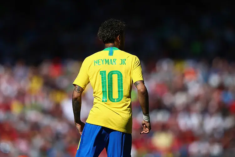 Neymar é o jogador mais popular da atual Seleção Brasileira (Alex Livesey/Getty Images)