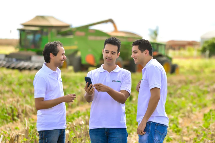 Grão Direto: agtech nasceu há quase dois anos e já passou por incubação, aceleração e investimento (Grão Direto/Divulgação)