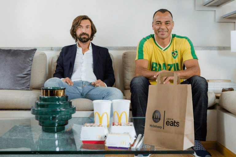 McDonald's tira sarro de Pirlo e Itália fora da Copa