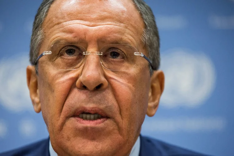 Sergey Lavrov. (Andrew Burton/Getty Images)