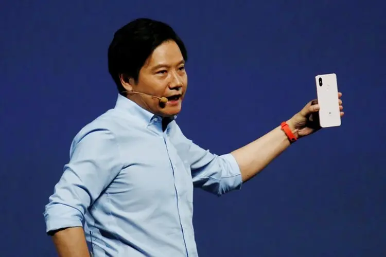 Lei Jun, fundador da Xiaomi: Empresa chinesa já é a quarta maior fabricante de smartphones do mundo e se aproxima da Apple (Bobby Yip/Reuters)