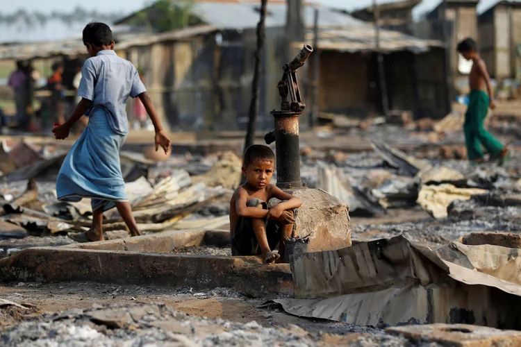 Mianmar e Bangladesh assinarem um acordo em novembro de 2017 para a repatriação de integrantes da minoria rohingya (Soe Zeya Tun/Reuters)