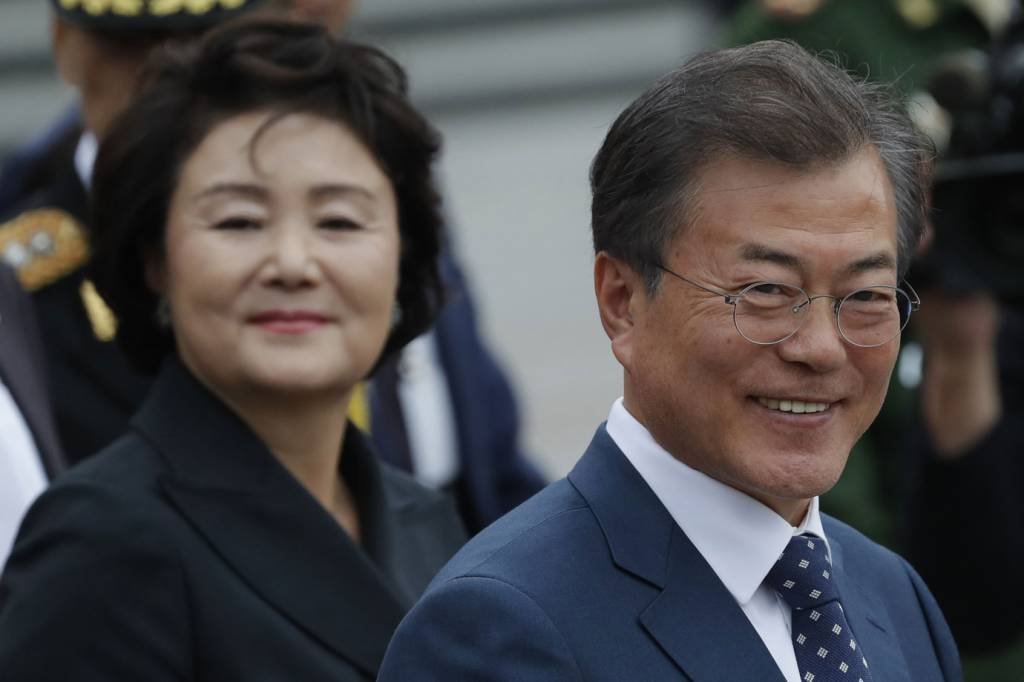 Presidente da Coreia do Sul diz que tempos de guerra ficaram para trás
