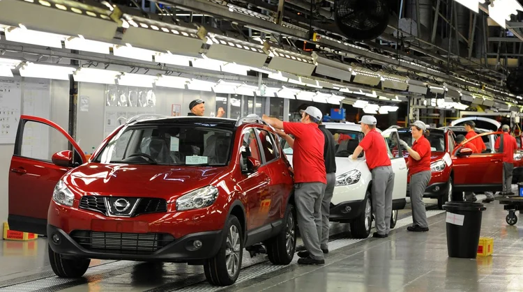 Nissan: a montadora desembolsou quase R$ 3,5 bilhões desde que começou a construção da fábrica inaugurada há quatro anos em Resende (RJ) (Niggel Rodis/Reuters)